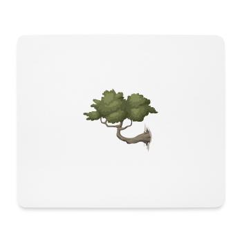 Baum - Mousepad (Querformat) - Weiß - Vorne