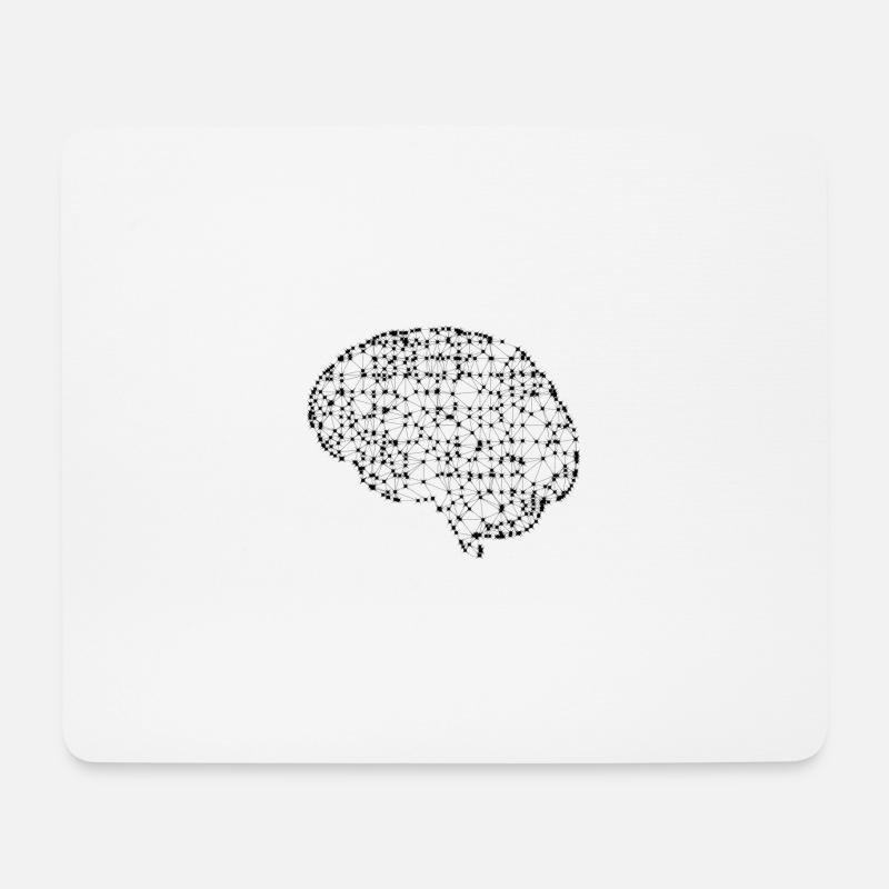 Brain - Mouse Pad (horizontal) - white