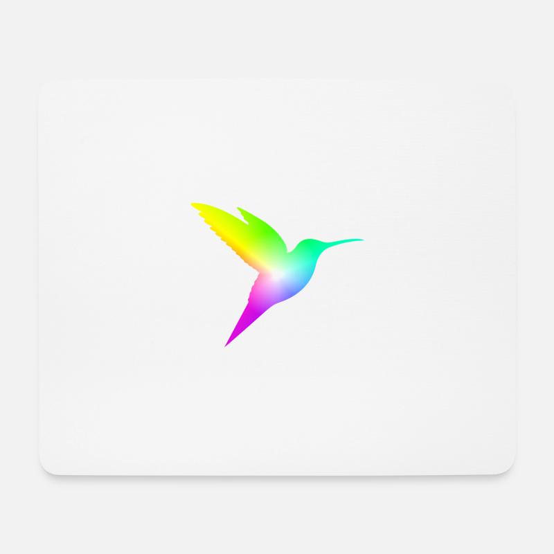 Gradient Bird - Mouse Pad (horizontal) - white