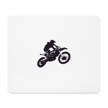 Motocross - Mouse Pad (horizontal) - white - Front