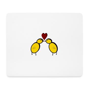 chick - Mouse Pad (horizontal) - white - Front
