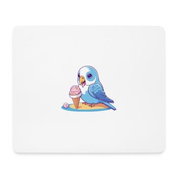 Summerbird - Mouse Pad (horizontal) - white - Front
