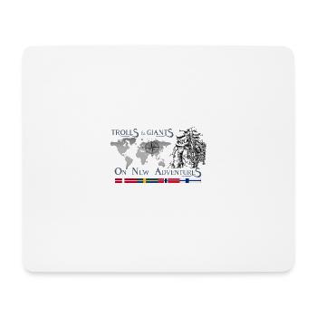 Trolls 2 GRA FRONT - Mouse Pad (horizontal) - white - Front