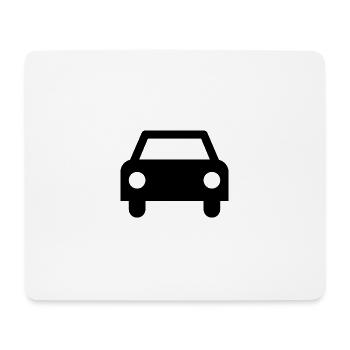 logo auto voiture - Tapis de souris (format paysage) - blanc - Devant