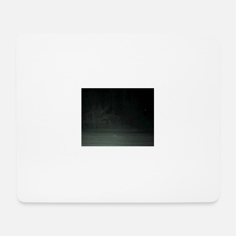 Creepy creature in the forest - Mouse Pad (horizontal) - white