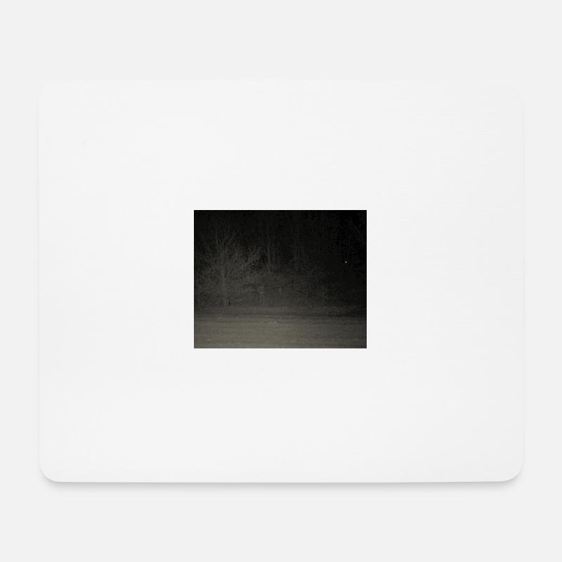 Creepy creature in the forest - Mouse Pad (horizontal) - white