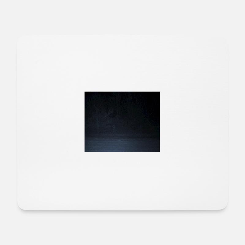 Creepy creature in the forest - Mouse Pad (horizontal) - white