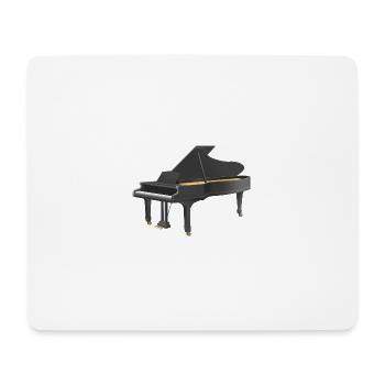Grand piano - Mouse Pad (horizontal) - white - Front