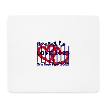 love 2023 - Mouse Pad (horizontal) - white - Front