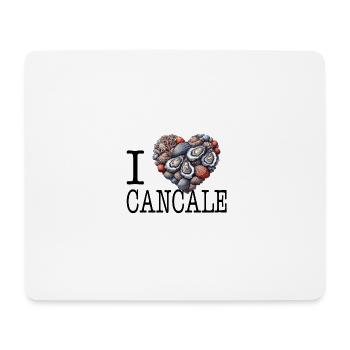 I love Cancale by I Love Bretagne - Mouse Pad (horizontal) - white - Front