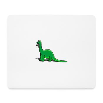 dinosaure - Tapis de souris (format paysage) - blanc - Devant