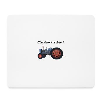 Dieser alte Baum - Mousepad (Querformat) - Weiß - Vorne