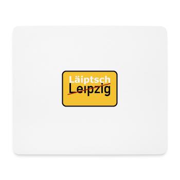 leibzig - Mousepad (Querformat) - Weiß - Vorne