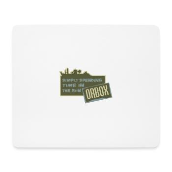 vintage - Tapis de souris (format paysage) - blanc - Devant