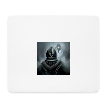 Une figure mystique sombre 3 - Tapis de souris (format paysage) - blanc - Devant