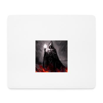 Eine dunkle mystische Gestalt 4 - Mousepad (Querformat) - Weiß - Vorne