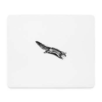 Flying squirrel - Mouse Pad (horizontal) - white - Front