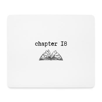 chapter 18 Birthday - Mouse Pad (horizontal) - white - Front