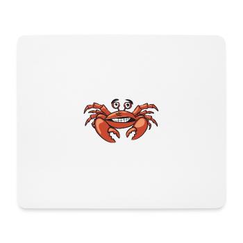 Krebs - Mousepad (Querformat) - Weiß - Vorne