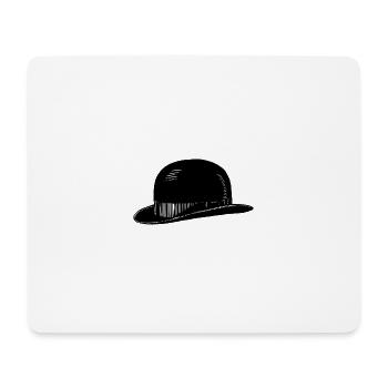 Melone Hut - Mousepad (Querformat) - Weiß - Vorne