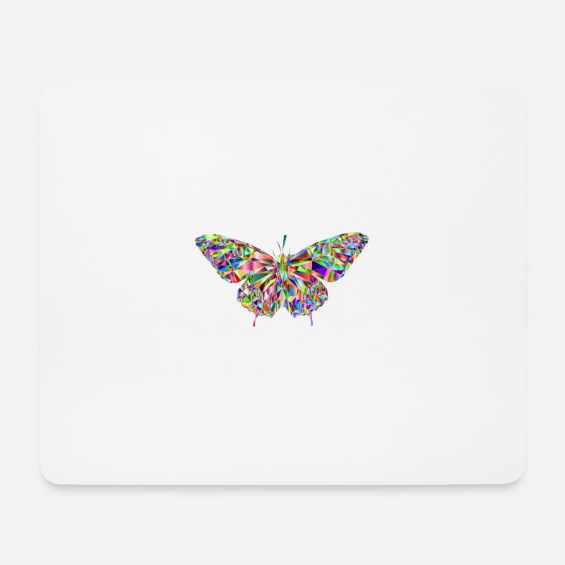 schmetterling - Mousepad (Querformat) - Weiß