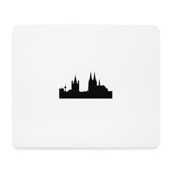 Cologne - Mouse Pad (horizontal) - white - Front