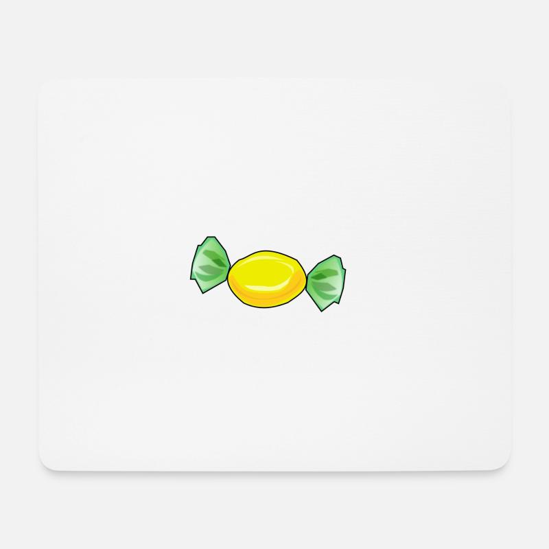 Bonbon - Mousepad (Querformat) - Weiß