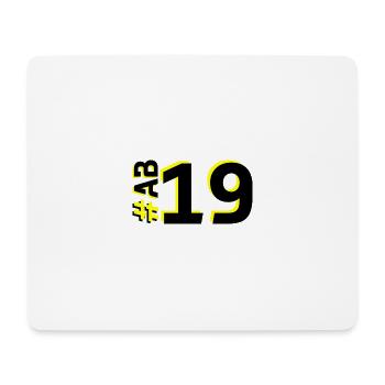AB19 - Mouse Pad (horizontal) - white - Front