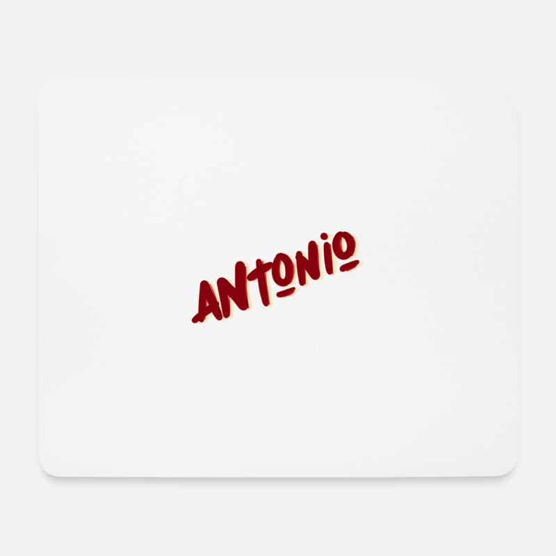 Antonio - Mouse Pad (horizontal) - white