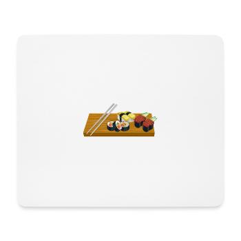 sushi - Mouse Pad (horizontal) - white - Front