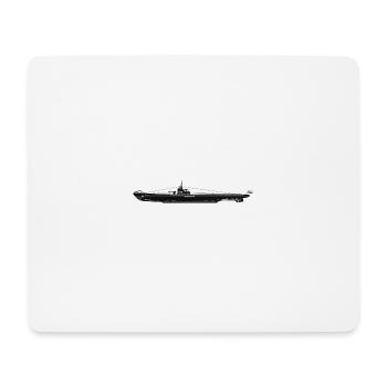 sous-marin - Tapis de souris (format paysage) - blanc - Devant