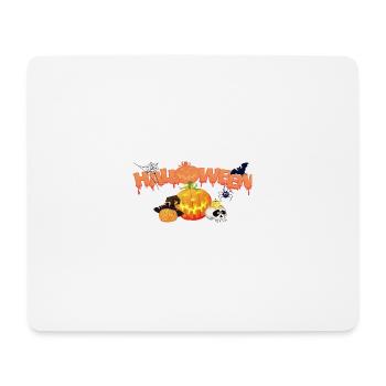 Halloween - Tapis de souris (format paysage) - blanc - Devant