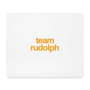 TEAM RUDOLPH Noël Joyeux Noël X-Mas : ) - Tapis de souris (format paysage) - blanc - Devant