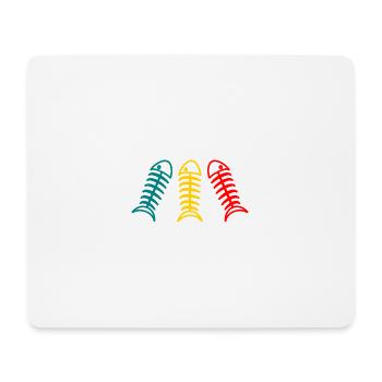 SARDINE. FISH. APRIL FOOLS. EASTER. SEA - Mouse Pad (horizontal) - white - Front