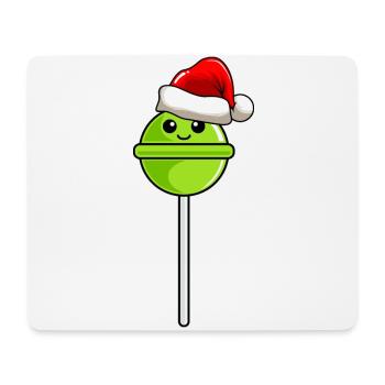 Lollipop Weihnachten Comic Xmas - Mousepad (Querformat) - Weiß - Vorne