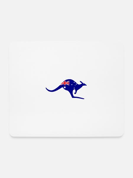 Australia - Mousepad (Querformat) - Weiß