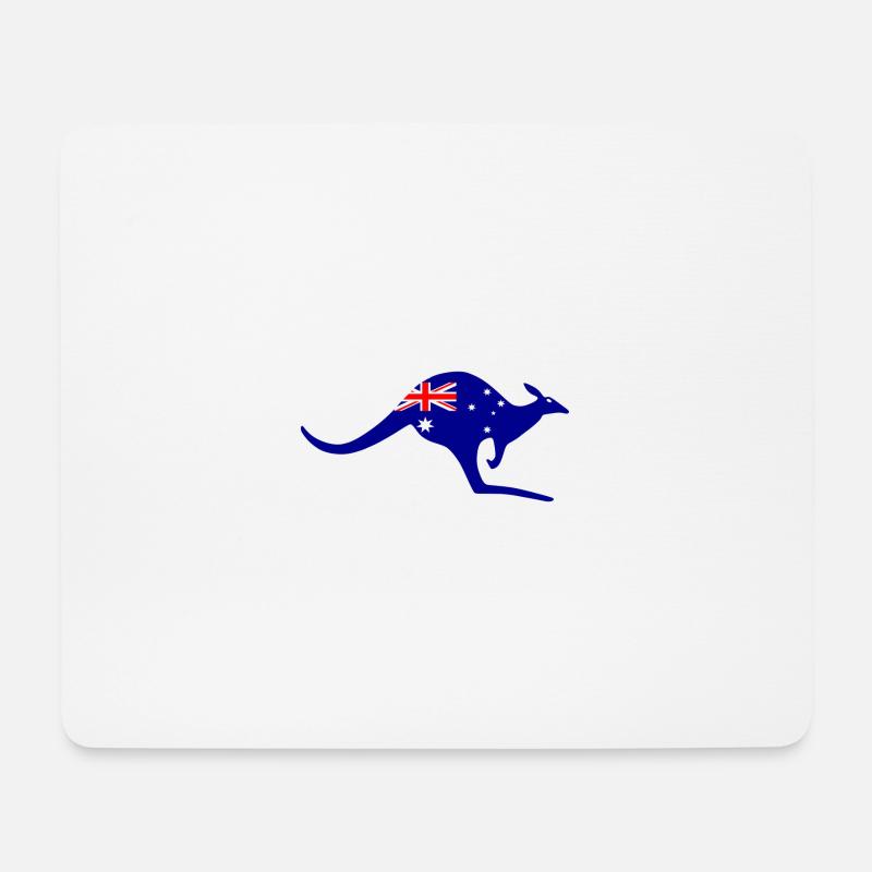 Australia - Mousepad (Querformat) - Weiß