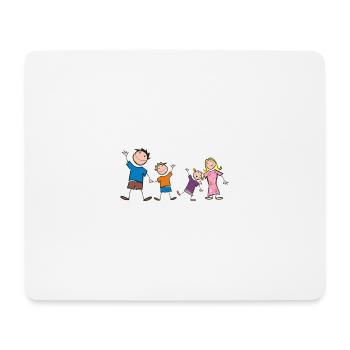 Happy Family - Happy Family - Dear Family - Mouse Pad (horizontal) - white - Front