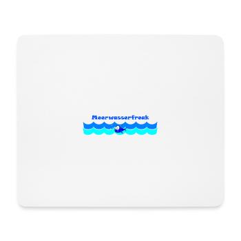 Aquarianer Aquarium Fisch Geschenk Meerwasser Toll - Mousepad (Querformat) - Weiß - Vorne