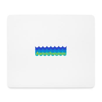 Aareschwumm - Mousepad (Querformat) - Weiß - Vorne