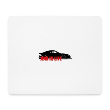 JDM IS LIFE - Mouse Pad (horizontal) - white - Front