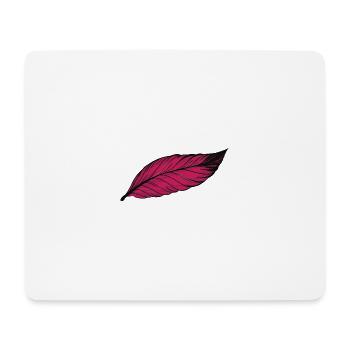 feather - Mouse Pad (horizontal) - white - Front