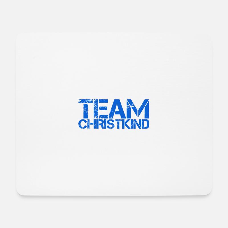 TEAM CHRISTKIND. Weihnachten Merry Christmas X-Mas - Mousepad (Querformat) - Weiß
