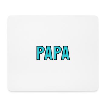 BONNE FÊTE PAPA. PAPA. FÊTE DES PÈRES. PÈRE - Tapis de souris (format paysage) - blanc - Devant