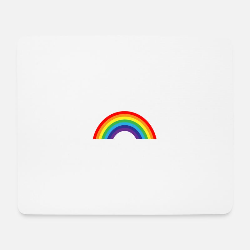 Rainbow - Mouse Pad (horizontal) - white