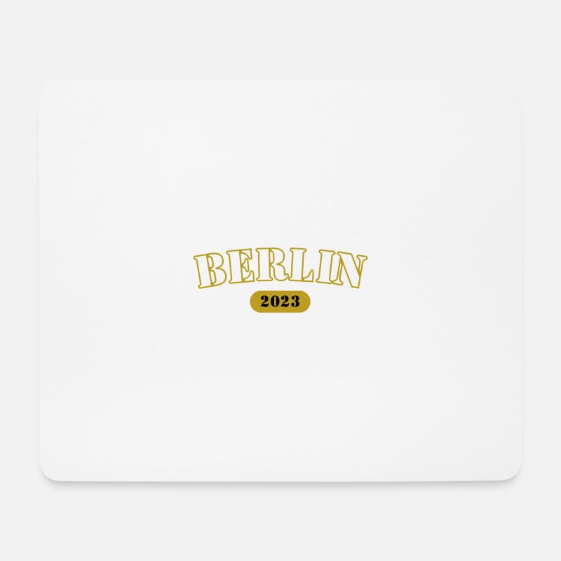 Berlin - Mousepad (Querformat) - Weiß