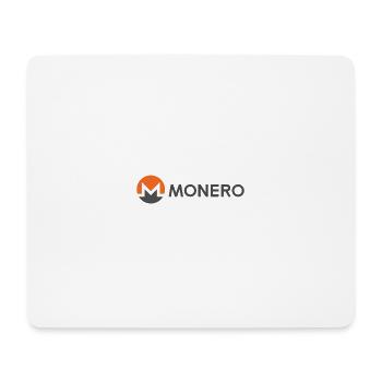Monero - Private Cryptocurrency - Mousepad (Querformat) - Weiß - Vorne