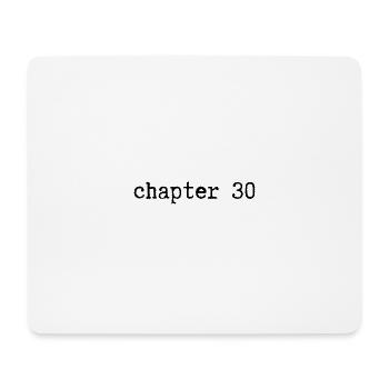 chapter 30 Birthday - Mouse Pad (horizontal) - white - Front