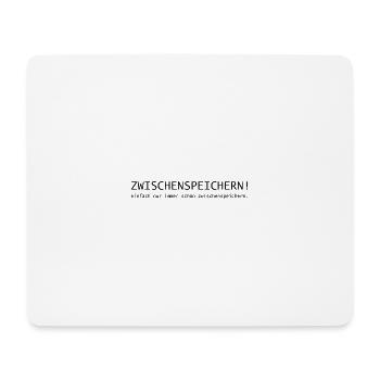 Cache ! Toujours bien conserver. - Tapis de souris (format paysage) - blanc - Devant