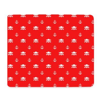 Nordsee Ostsee Anker Meer Urlaub maritim Geschenk - Mousepad (Querformat) - Weiß - Vorne